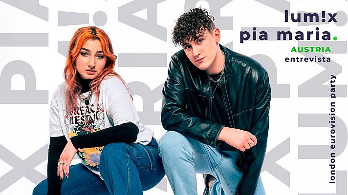 Eurovisión - Entrevista a Lum!x y Pia Maria (Austria) en la London Eurovision Party