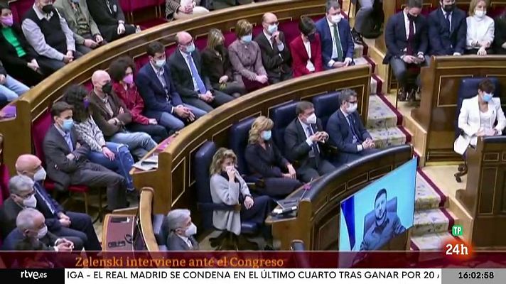 Parlamento - El presidente Zelenski ante el Congreso