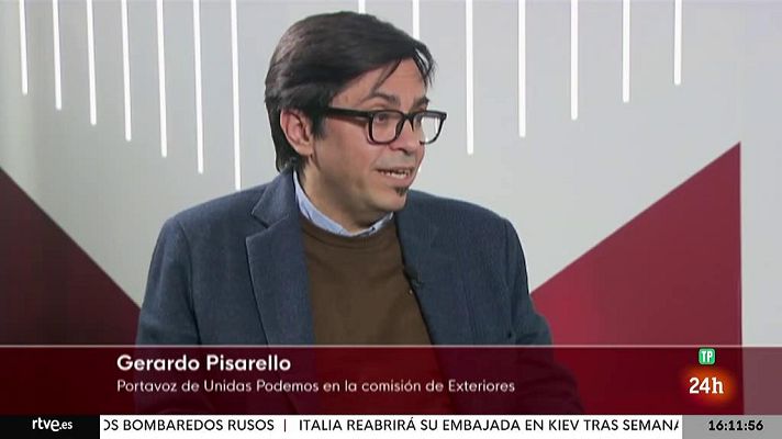 Parlamento - Gerardo Pisarello, portavoz de Exteriores de Unidas Podemos