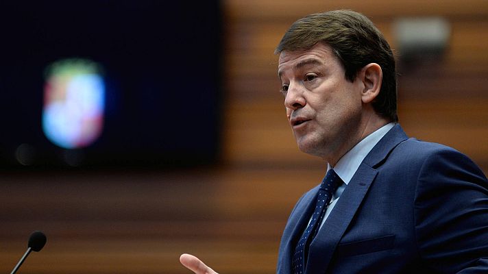  - Mañueco: "Lo digo alto y claro, vamos a mantener la Ley contra la violencia de género"