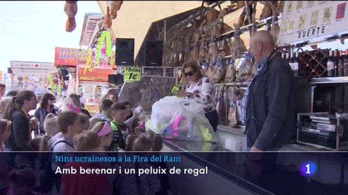 Informatiu Balear - Nins ucraïnesos a la Fira del Ram