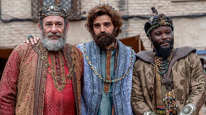 Telediario 1 - Karra Elejalde rueda la comedia 'Reyes contra Santa' en Tole