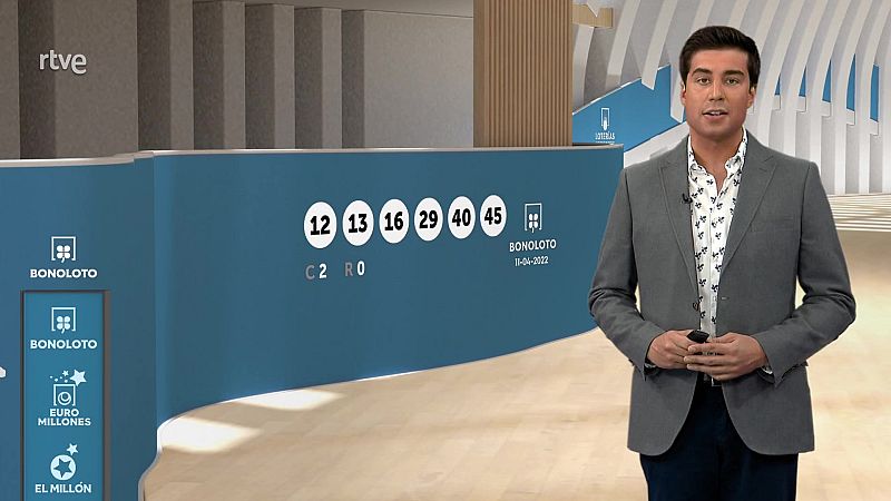 Sorteo de la Bonoloto del 11/04/2022