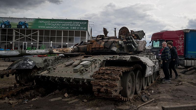 48 días de guerra en Ucrania: la ciudad de Járkov ha sido bombardeada de nuevo esta noche