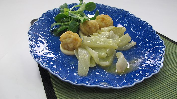 Sergio cocina - Albóndigas de merluza con hinojo