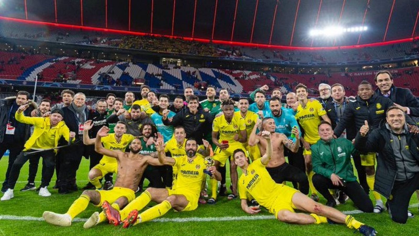 Alegría en Villarreal por el pase a semifinales de Champions | Ver
