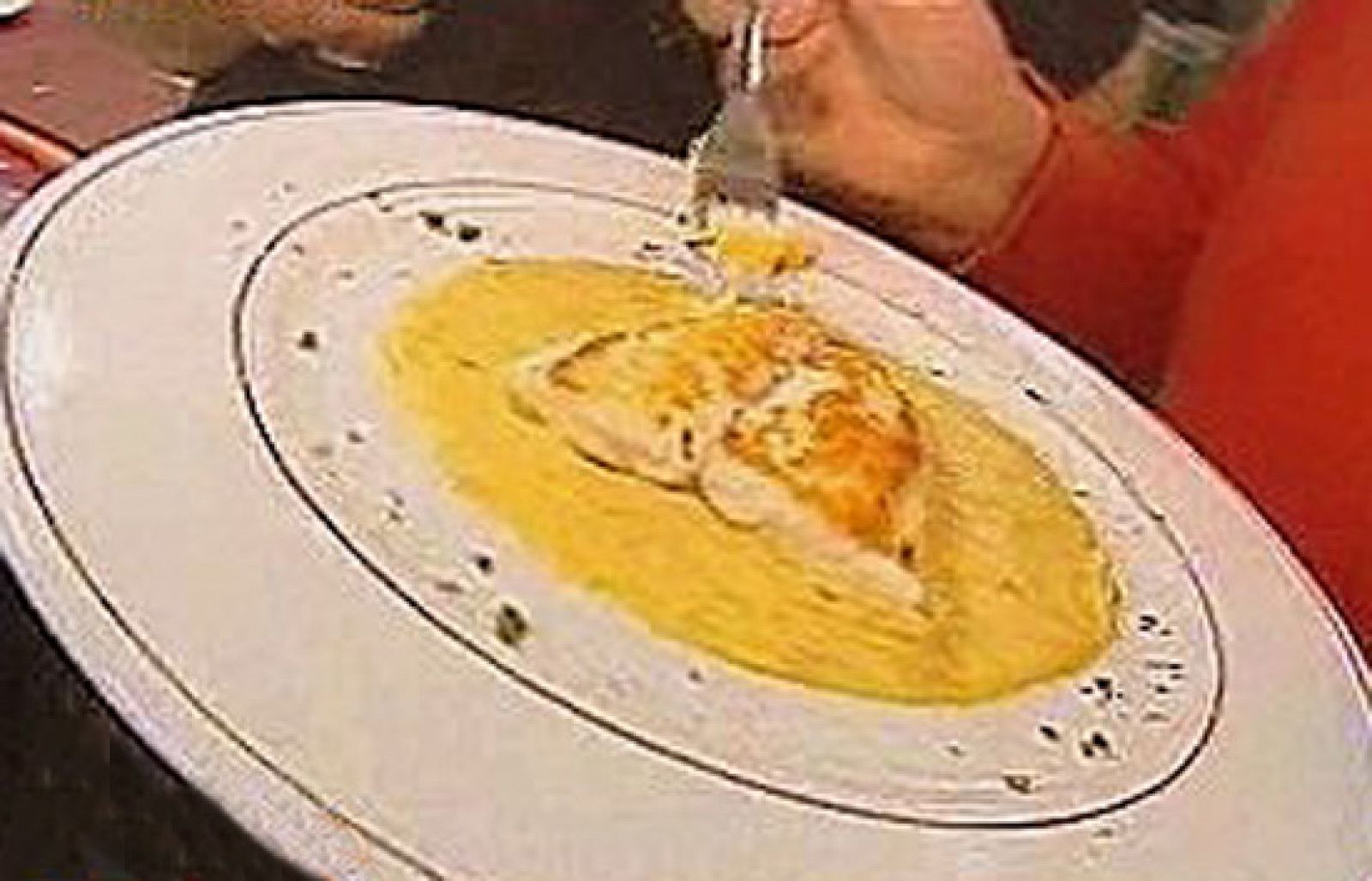 España Directo - Lubina con salsa de puerros - RTVE Cocina | Ver