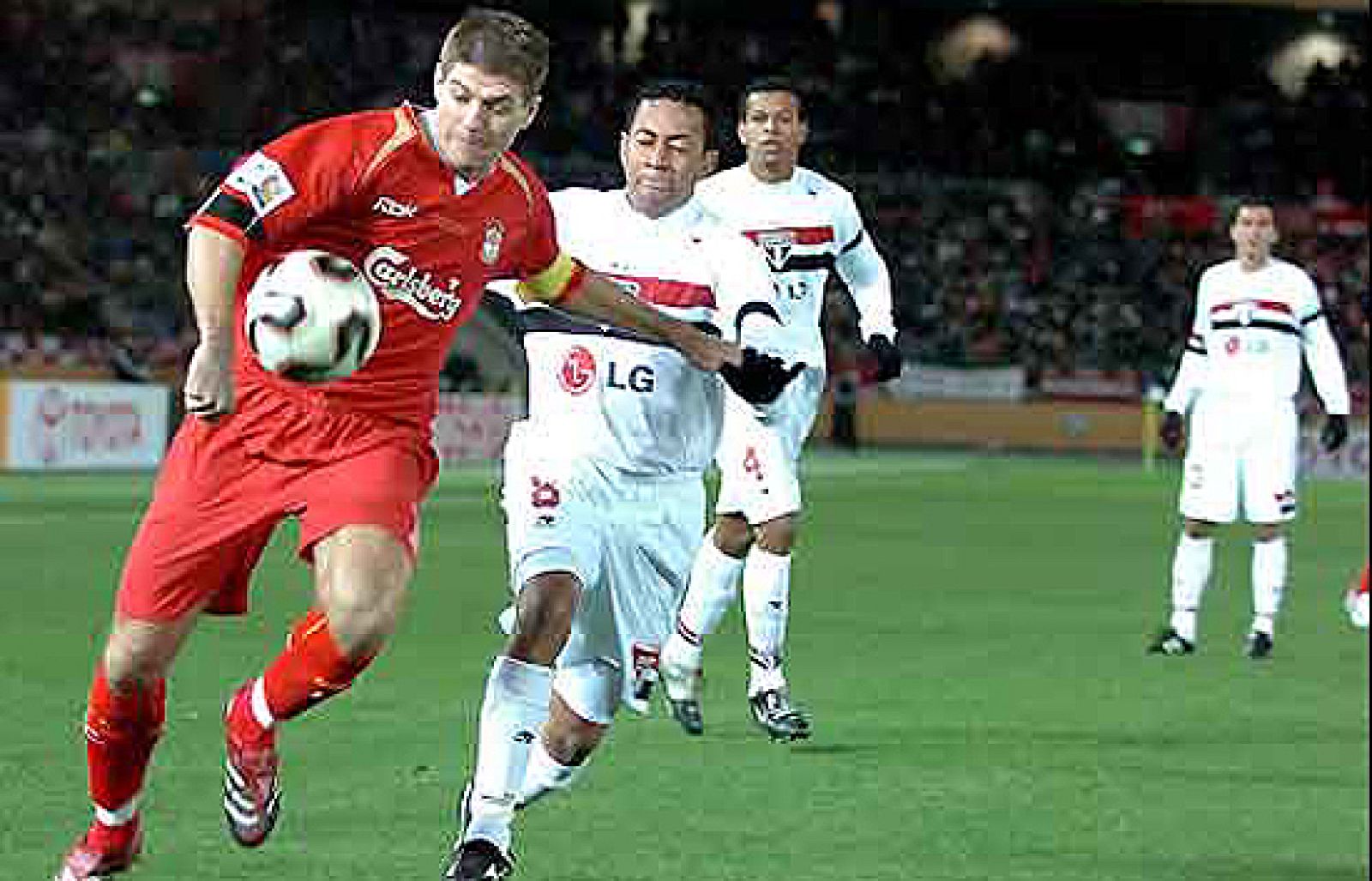 El 'Spanish Liverpool' perdió la final del Mundialito 2005 a manos del equipo brasileño Sao Paolo.