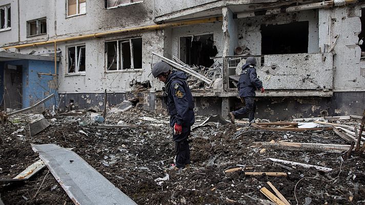 Informativo 24h - Las fuerzas rusas intensifican sus ataques sobre Járkov