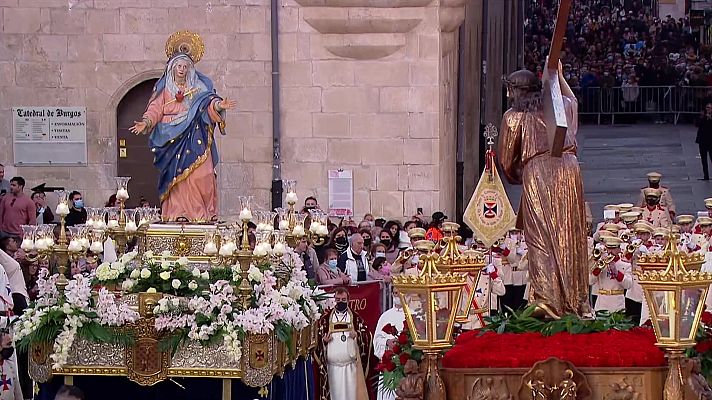 Semana Santa en RTVE - Procesión del Santo Encuentro desde Burgos