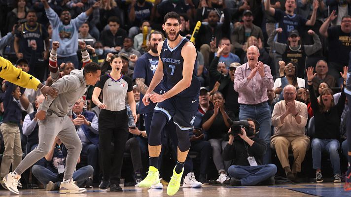 Baloncesto en RTVE - Santi Aldama: "Los Grizzlies tienen mucha energía, hay ganas de competir por el anillo"