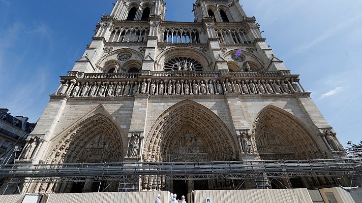 Informativo 24h - Tercer aniversario del incendio que devastó la catedral de Notre Dame de París