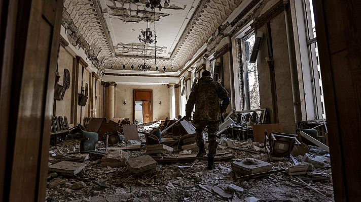 Telediario 2 - La guerra se apodera de Járkov