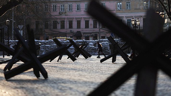 Telediario Fin de Semana - Denuncian la presencia de drones rusos en Odesa