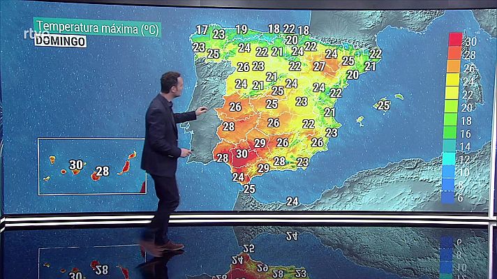 El tiempo - Las temperaturas tienden a subir en general en todo el país