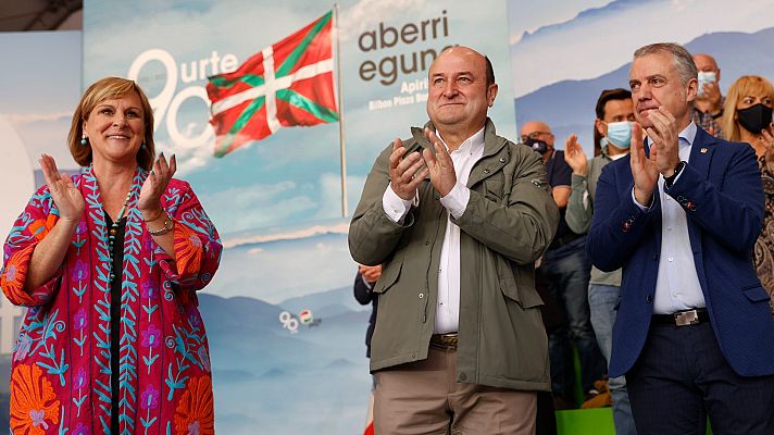 Telediario Fin de Semana - Ortuzar ofrece un pacto a EH Bildu "si vienen a construir"