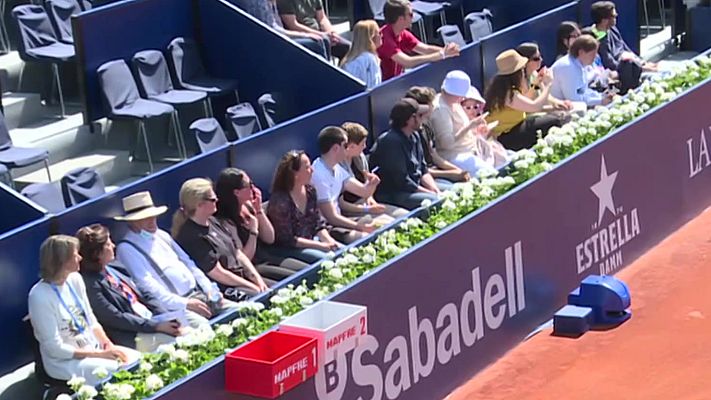 Telediario Fin de Semana - Una aplicación acercará el tenis a los ciegos en el Godó