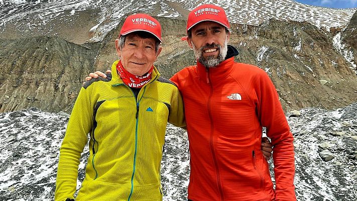 Telediario Fin de Semana - Carlos Soria inicia la subida al Dhaulagiri a sus 83 años