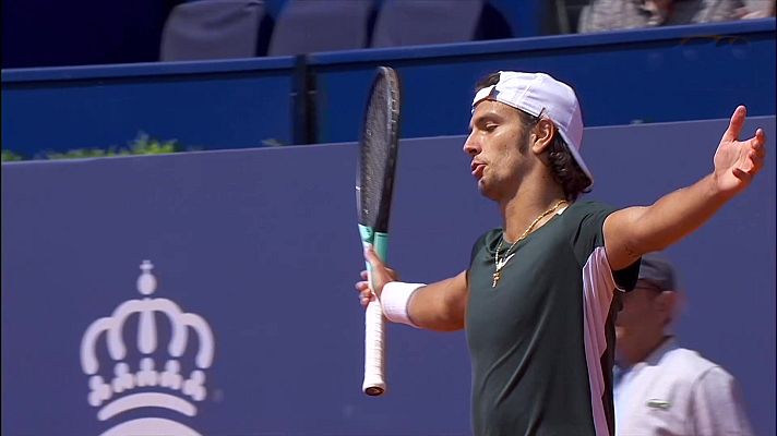 Tenis - ATP 500 Trofeo Conde de Godó. 1er. Partido: Musetti - Báez.