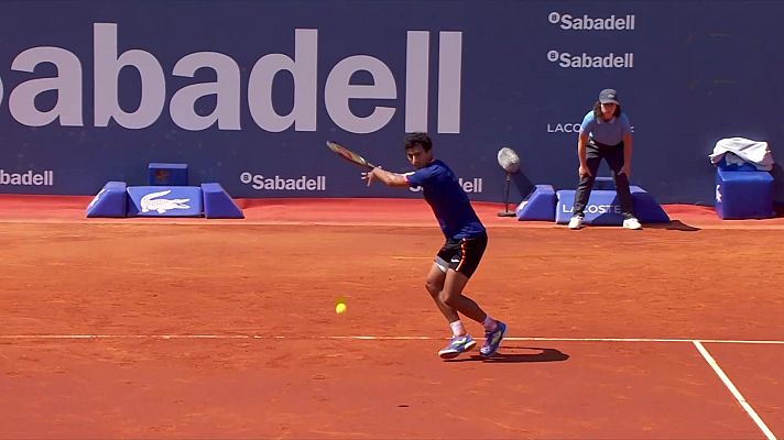 Tenis - ATP 500 Trofeo Conde de Godó. 2º Partido: Varona - Nakashima