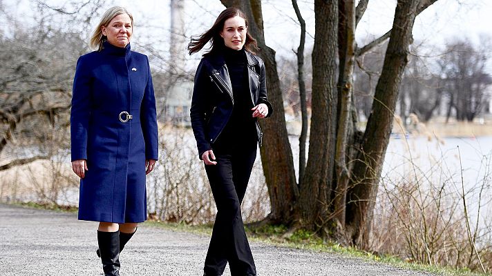 Telediario 1 - La amenaza de la vecina Rusia acelera en Finlandia y Suecia el debate sobre el ingreso en la OTAN