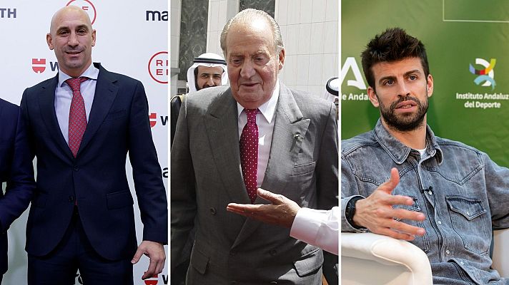 Telediario 1 - Piqué sugirió recurrir a Juan Carlos I para firmar Supercopa en Arabia