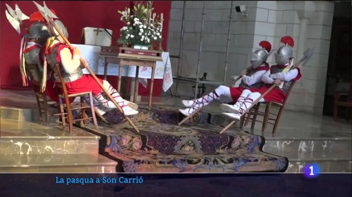 Informatiu Balear - L'espectacle dels centurions de Son Carrió.