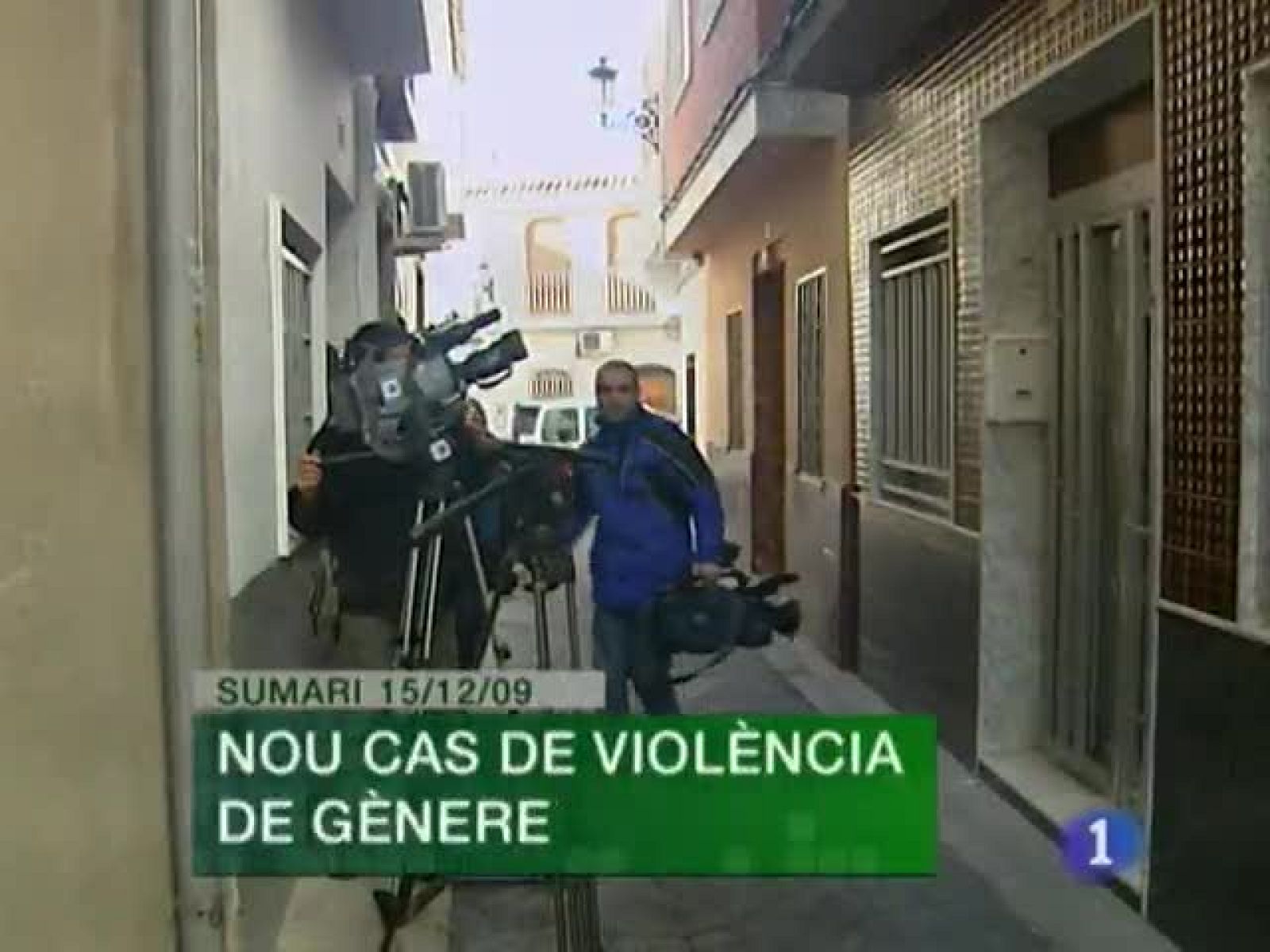 L'Informatiu. Informativo territorial de la C.Valenciana (15/12/09)