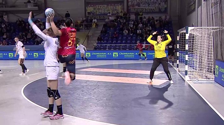 Europeo Femenino de Balonmano - Clasificación cto. de Europa femenino: Eslovaquia - España