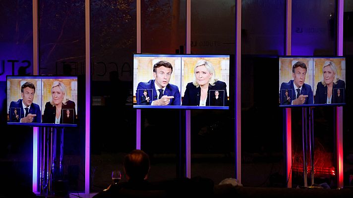 Especiales informativos - Macron acusa a Le Pen de depender de Putin y el "poder ruso"