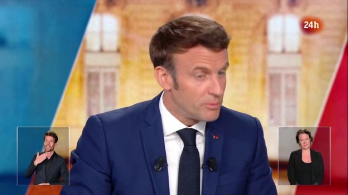  - Macron, en su minuto de oro: "Estas elecciones son un referéndum entre estar a favor o en contra de la UE"