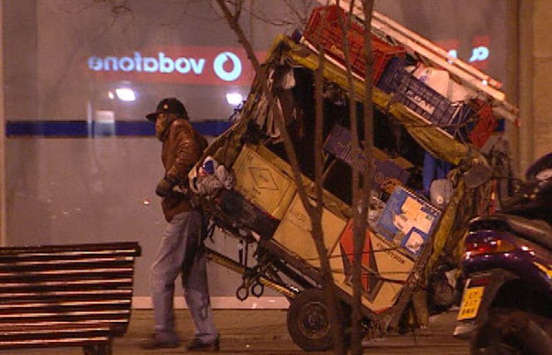 Las bajas temperaturas son especialmente duras para las personas que no tienen hogar