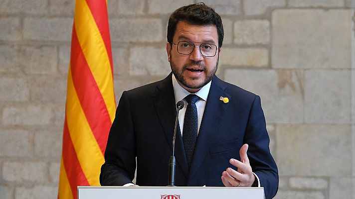 Informativo 24h - Aragonès afirma que ha intercambiado "mensajes" con Sánchez sobre Pegasus: "Se necesitan explicaciones"