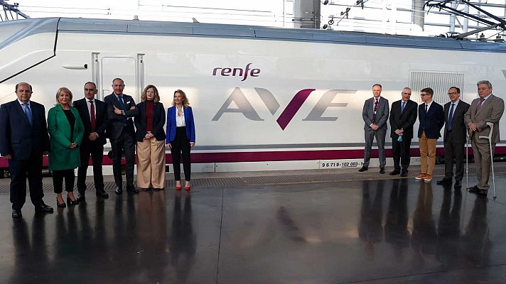 Telediario 1 - El AVE Madrid-Sevilla cumple 30 años