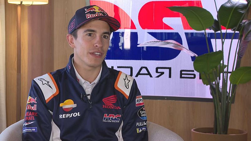 Marc Márquez, a RTVE: "Mi objetivo sigue siendo el campeonato"