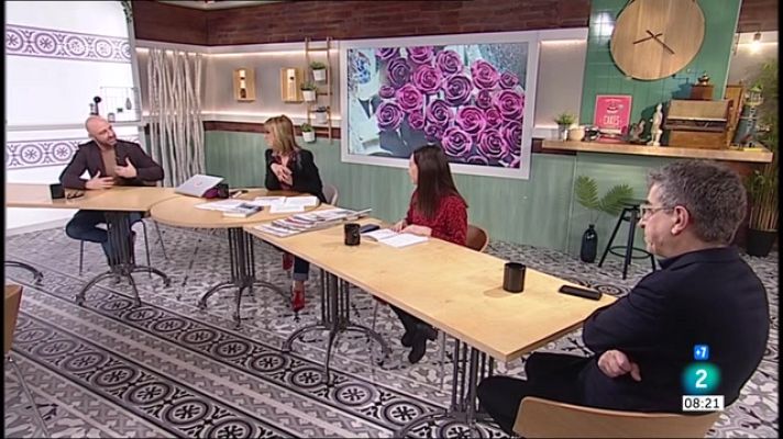 Cafè d'idees - Gemma Geis, Gonzalo García Andrés i Rigoberta Bandini