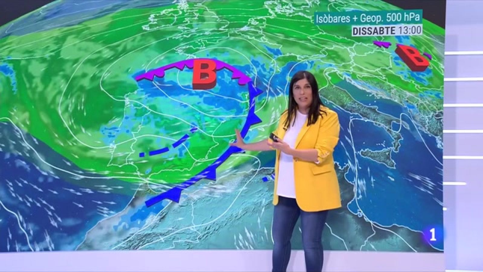 El Temps (22/04/2022) - Sant Jordi: ruixats, ventades i fresca