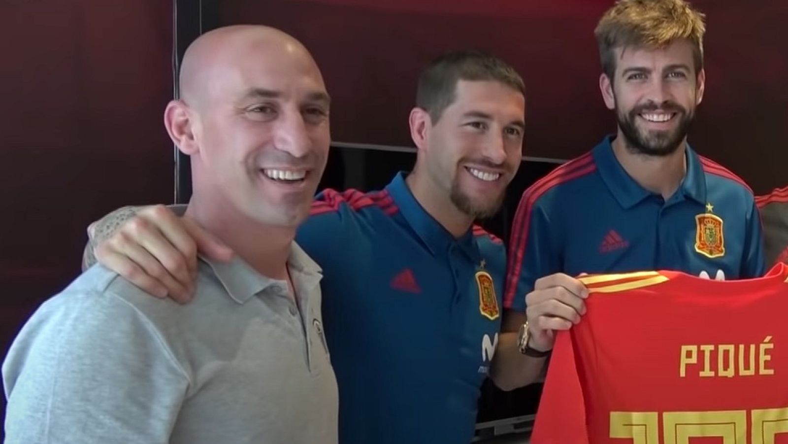Piqué reenvió a Rubiales un audio privado de Sergio Ramos | Ver