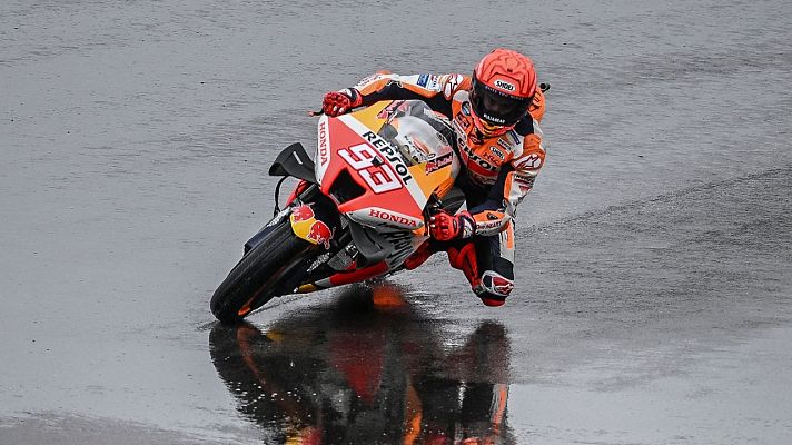 Telediario Fin de Semana - Marc Márquez se encuentra "bien" tras sufrir otra impactante caída en MotoGP