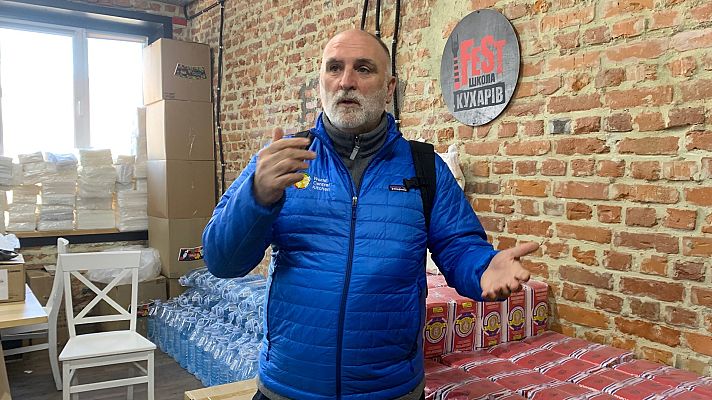 Informativo 24h - Canal 24 Horas entrevista al chef José Andrés