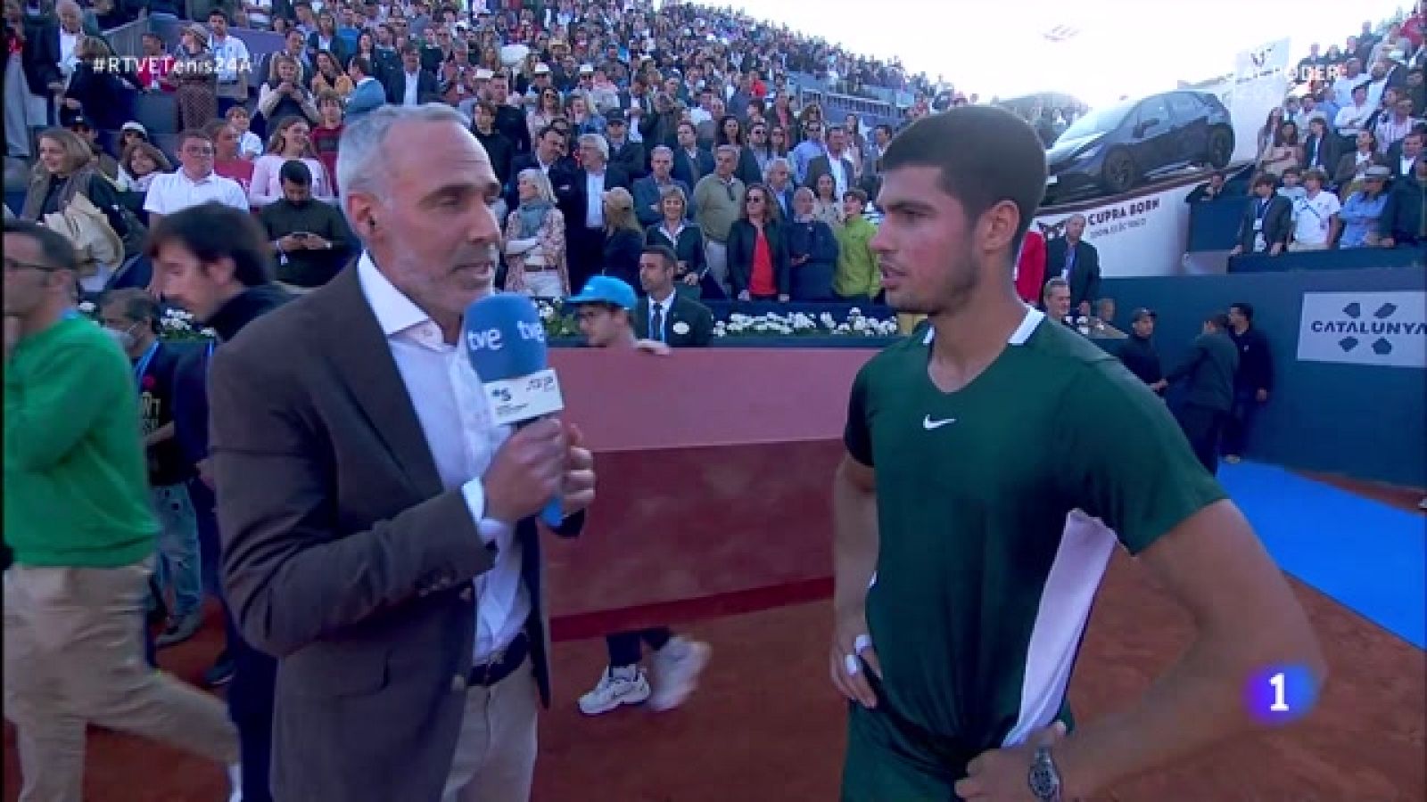 Alcaraz: "Después de la paliza de la mañana, tenía que ser agresivo en la final"