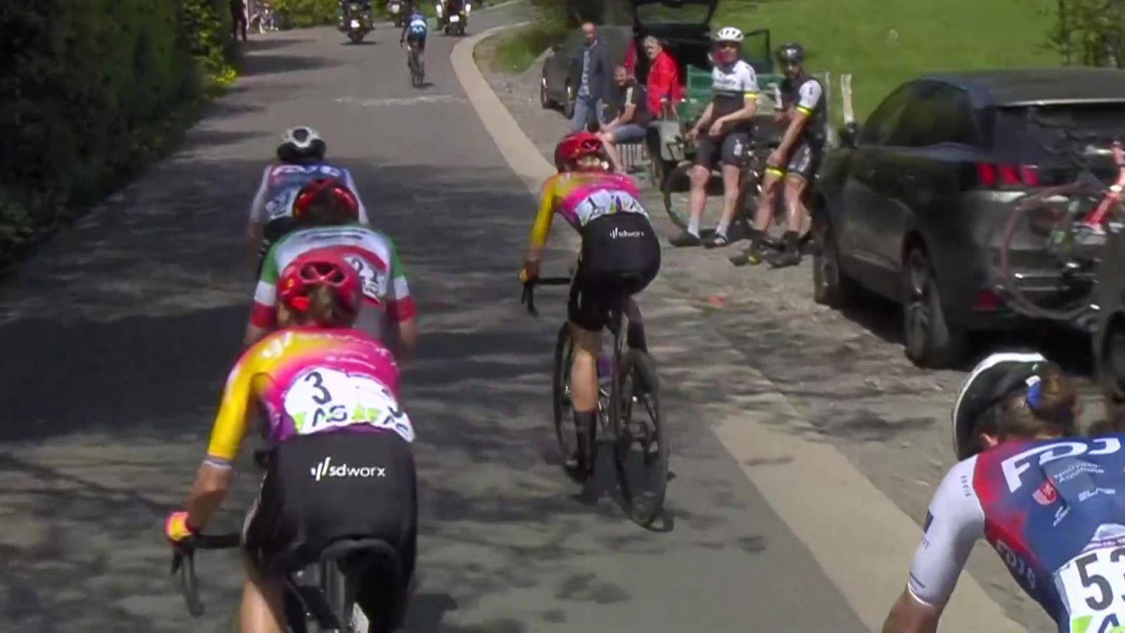 Ciclismo - Lieja - Bastogne - Lieja. Carrera femenina - ver ahora