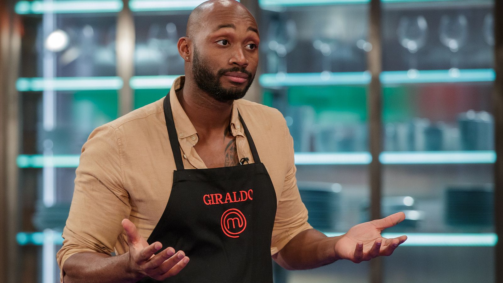 Giraldo se enfrenta a los jueces de MasterChef