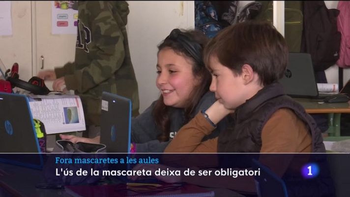Informatiu Balear - Fora mascaretes a les aules