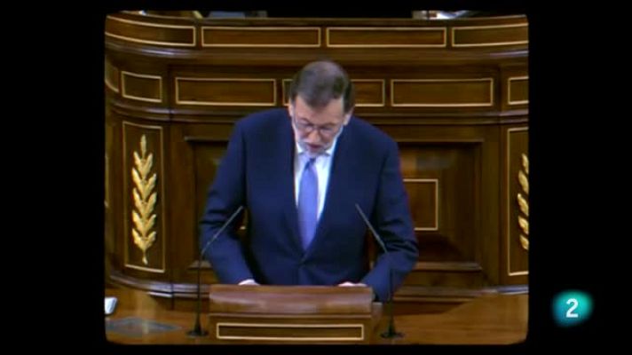 Un país para reírlo - Mariano Rajoy en el Congreso de los Diputados en 2016
