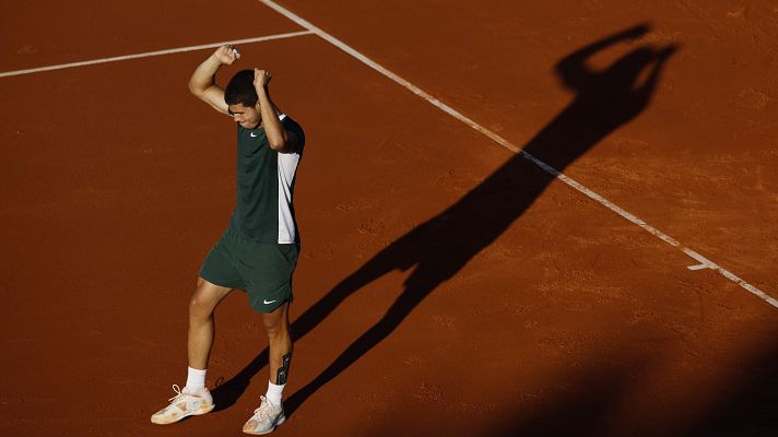 Telediario 1 - Alcaraz - Nadal: colarse en el "Top Ten" el mismo día