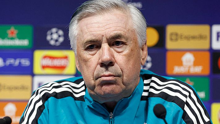 Telediario 2 - Ancelotti: "El objetivo es llegar a la final de la Champions