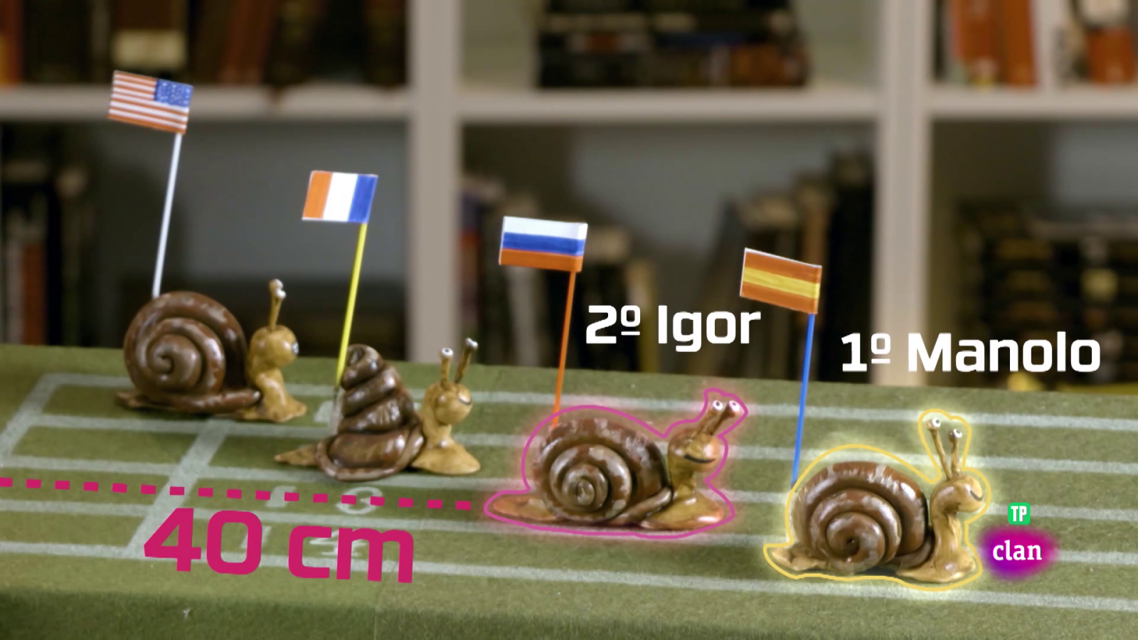 MATEMÁTICAS - Carrera de caracoles - Aprendemos en Clan | Ver