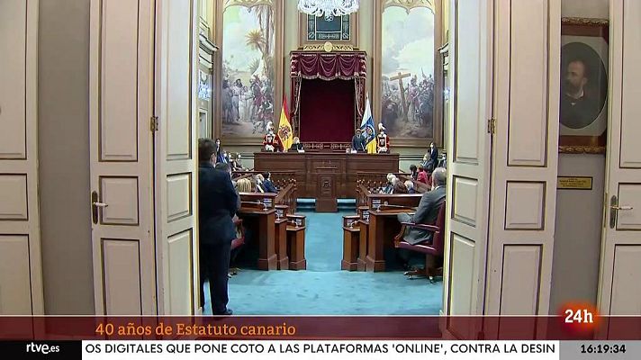 Parlamento - 40 años del Estatuto de Canarias