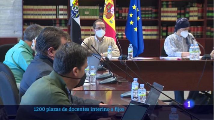 Noticias de Extremadura - 1200 plazas de docentes interino a fijos